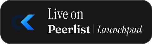 CodeKairo - Live on Peerlist Launchpad